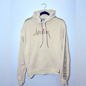 Men’s denim brand hoodie pullover